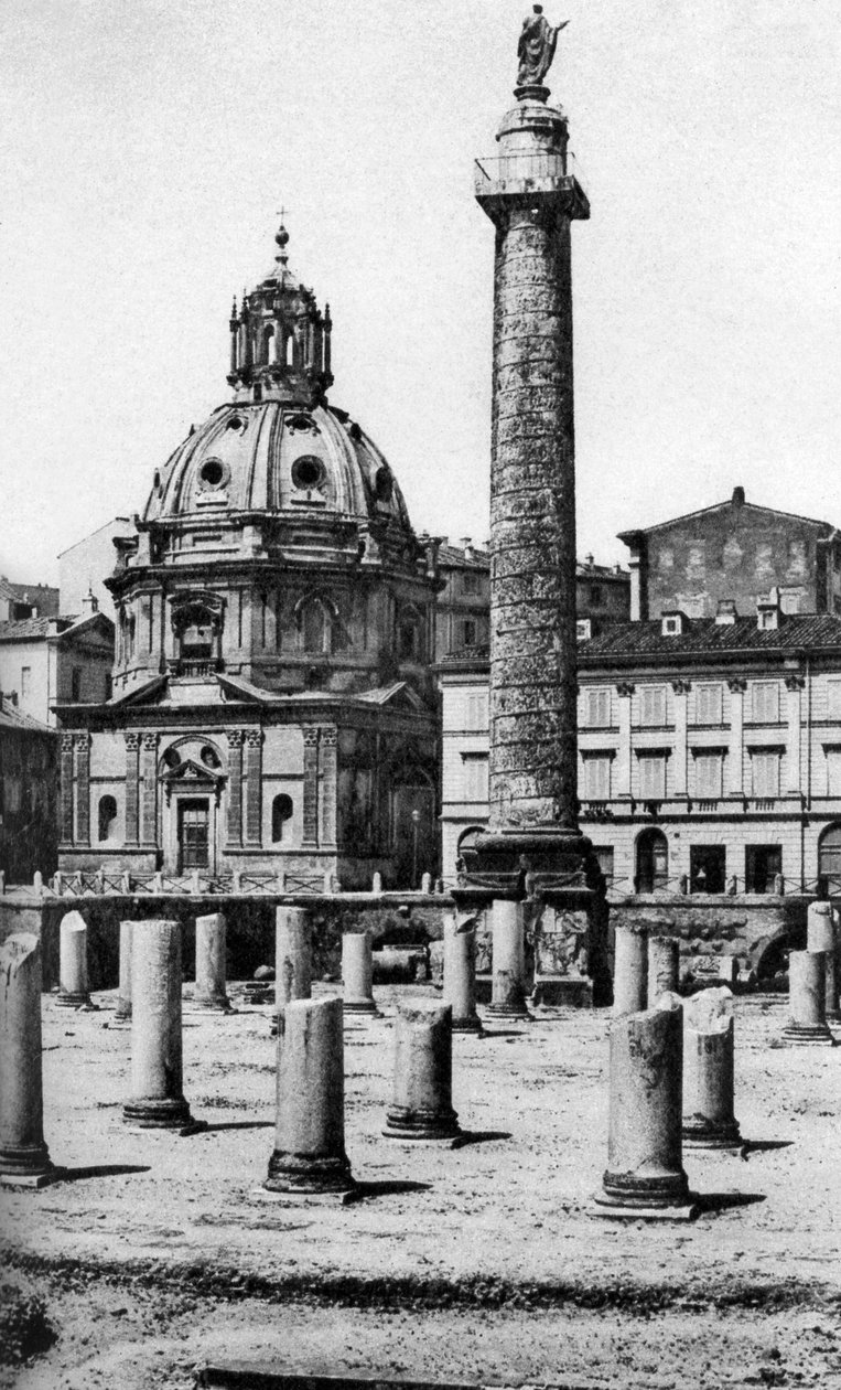 Marian Pyhän Nimen kirkko Trajanuksen foorumilla, Rooma, Italia, 1930-luku tekijältä Unbekannt
