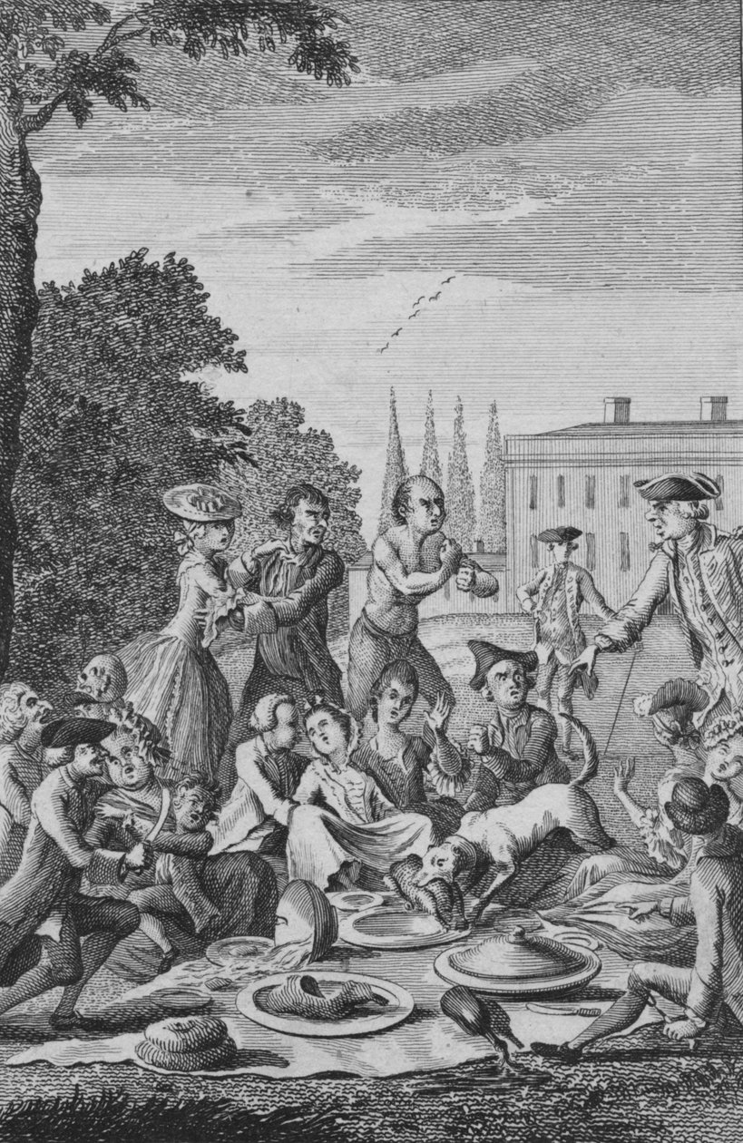 The Citizens Fete Champetre, c1770. tekijältä Unbekannt