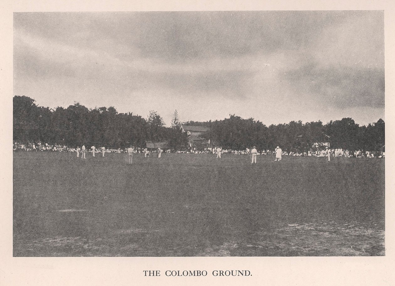 Colombon krikettikenttä, Ceylon, 1912. tekijältä Unbekannt