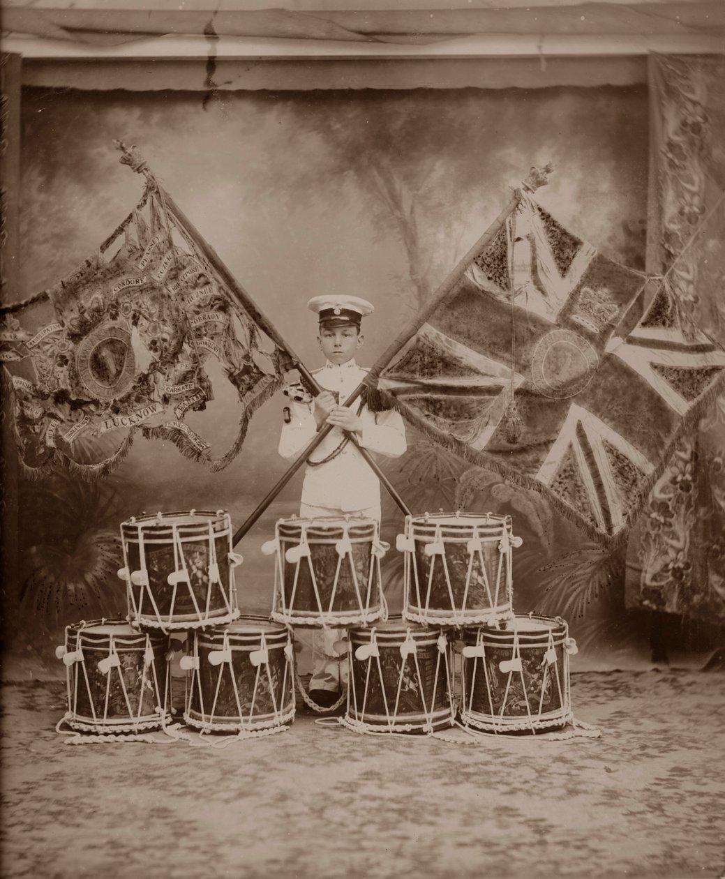 The Colors of the 1st Royal Munster Fusiliers, Rangoon, Burma, 1913 tekijältä Unbekannt