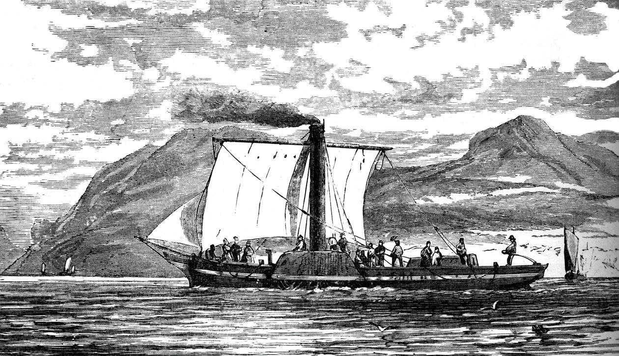 Komeetta, c1812, c1880 tekijältä Unbekannt