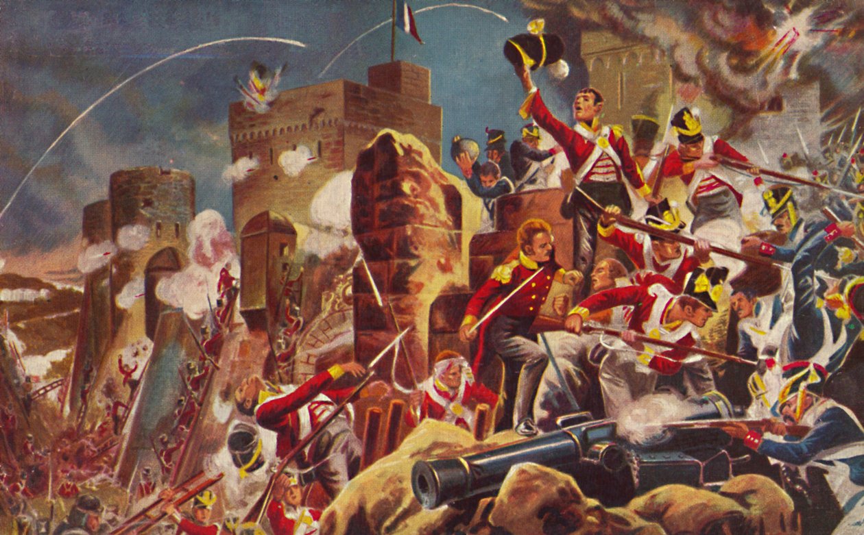 Connaught Rangers. Citadelin vangitseminen Badajozissa, 1812, 1939 tekijältä Unbekannt