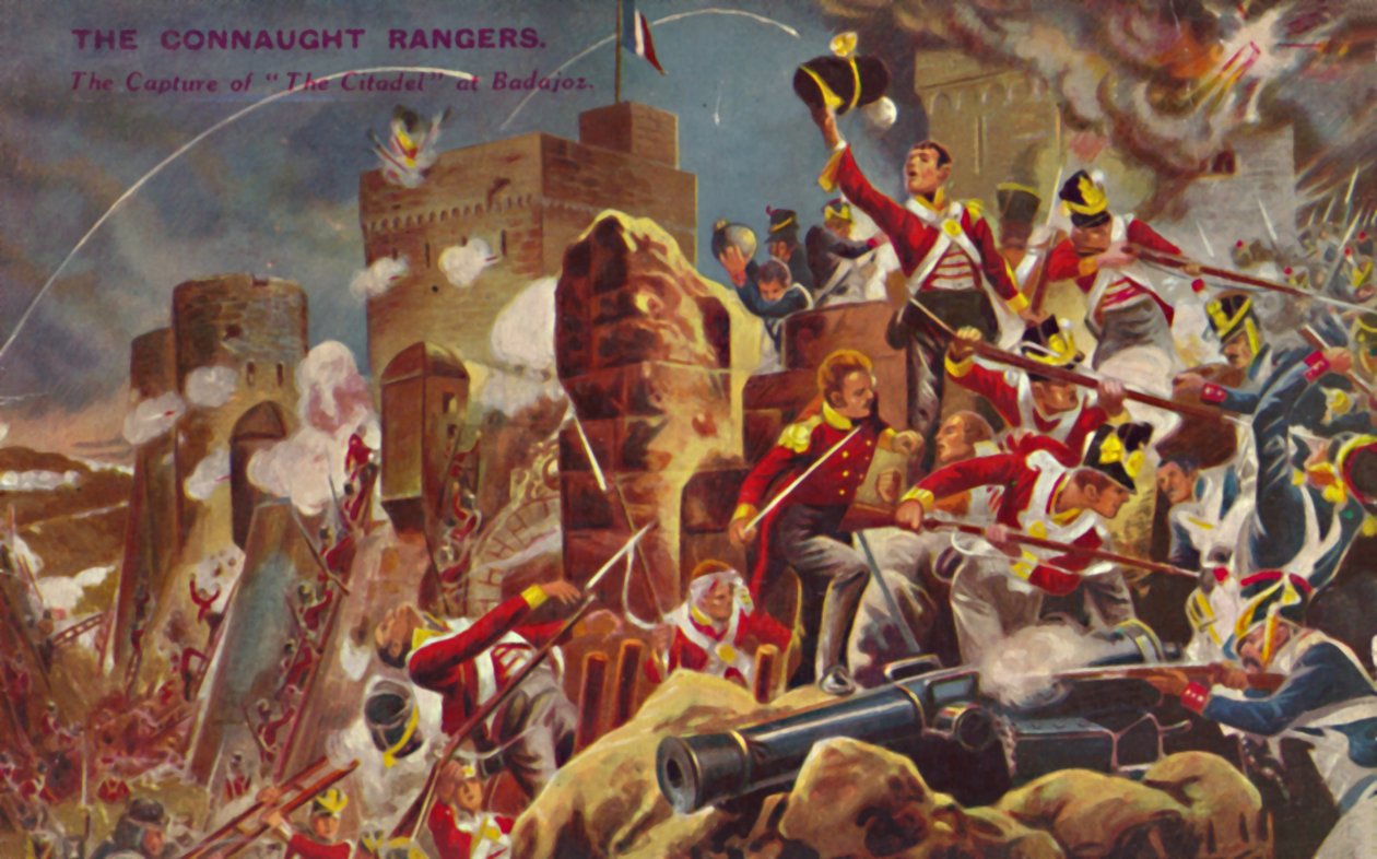 Connaught Rangers. Citadelin vangitseminen Badajozissa, 1812, 1939 tekijältä Unbekannt