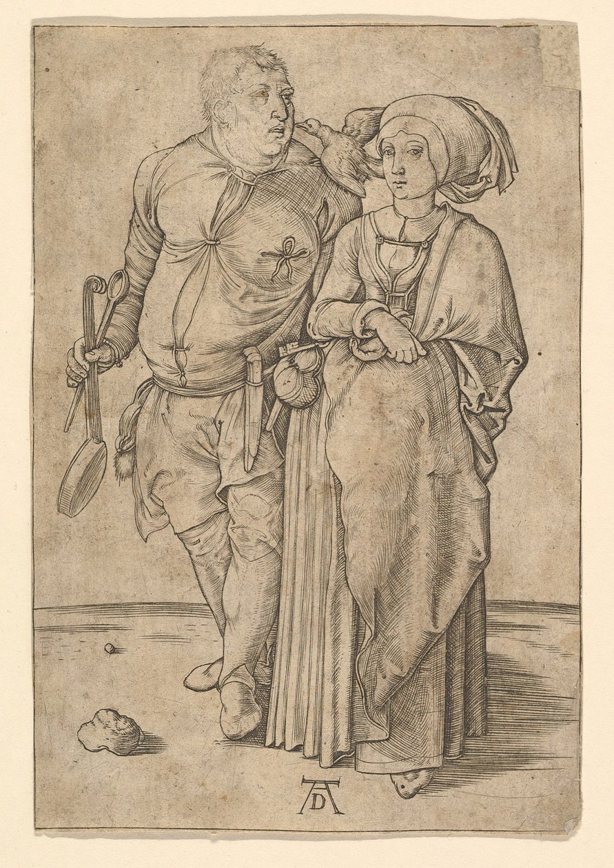 Cook and His Wife copy.n.d. tekijältä Unbekannt