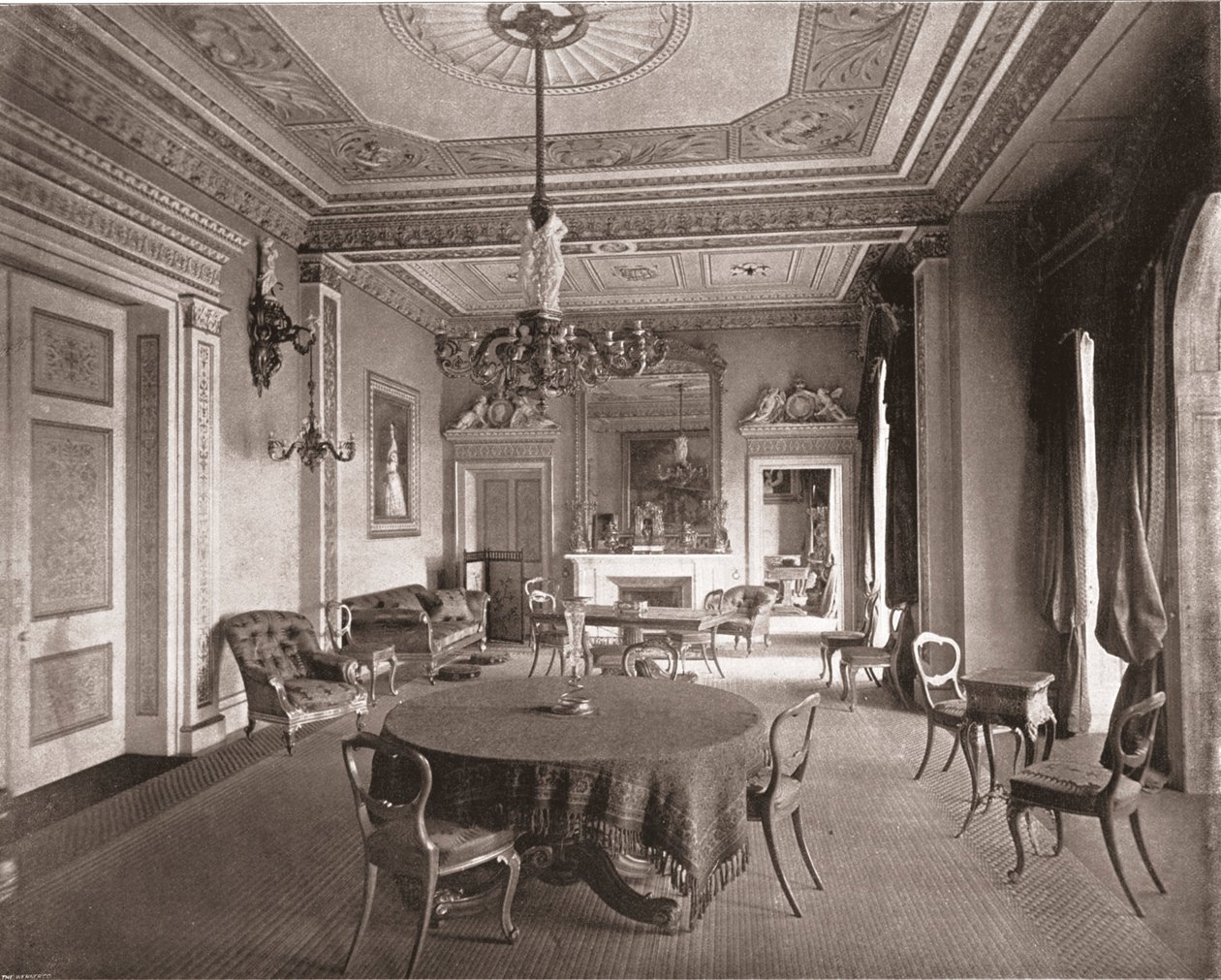 Neuvoston kammio, Osborne House, East Cowes, Isle of Wight, 1894. tekijältä Unbekannt