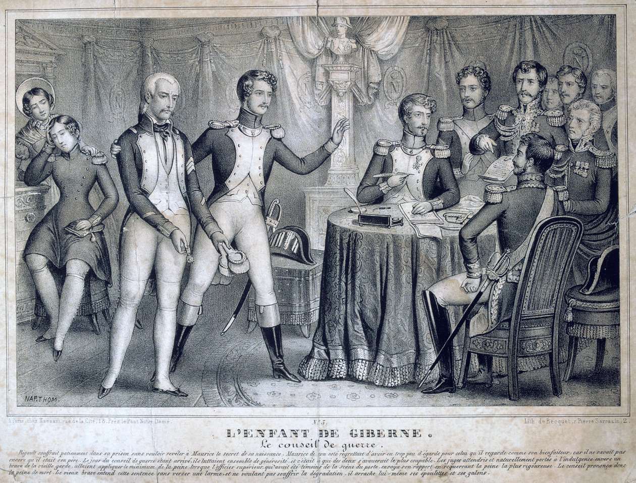 Sodan neuvo, 1818, 1800-luku tekijältä Unbekannt