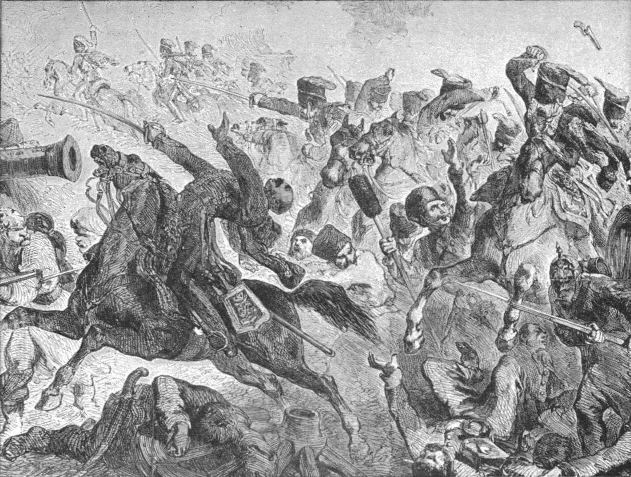 Krimin sota, 1854-56: Balaclavan taistelu: Kevyen prikaatin hyökkäys, 1854, 1901. tekijältä Unbekannt