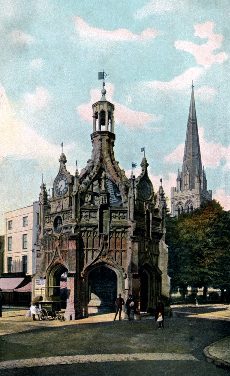 Risti ja katedraali, Chichester, West Sussex, 1900-luvun alku tekijältä Unbekannt