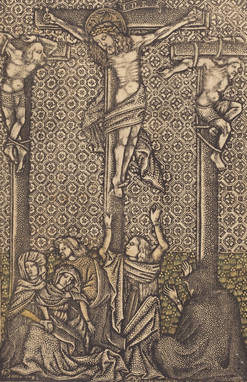 Ristiinnaulitseminen, n. 1460. tekijältä Unbekannt