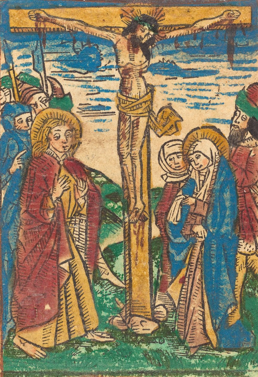 Ristiinnaulitseminen, n. 1490. tekijältä Unbekannt
