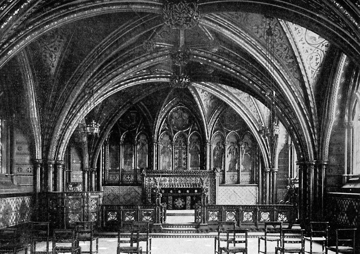 Crypt Chapel, Westminster, 1920 tekijältä Unbekannt