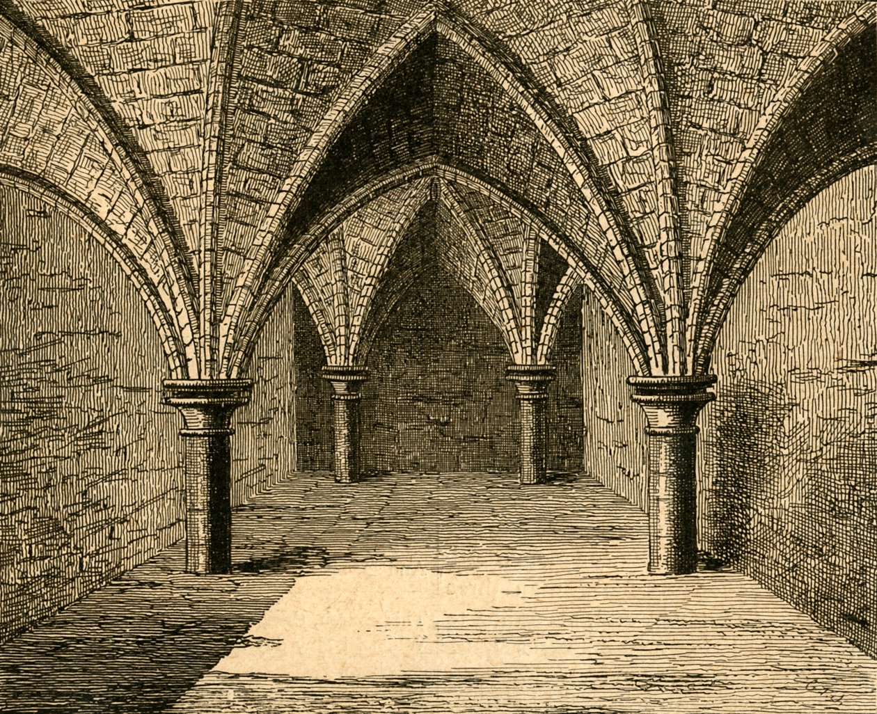 Gerards Hallin krypta, 1897. tekijältä Unbekannt