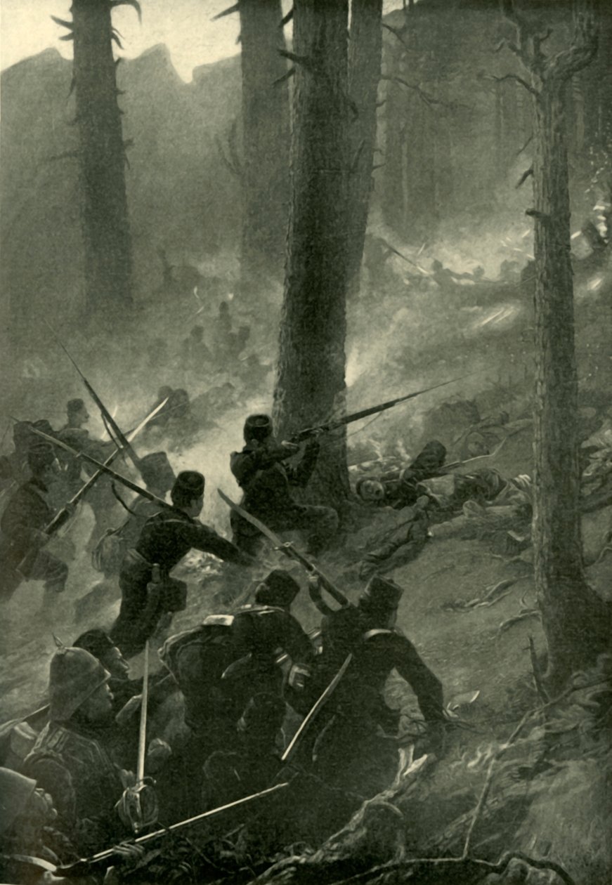 Rohkea hyökkäys Spingawi Khotaliin, 2. joulukuuta 1878, 1901. tekijältä Unbekannt