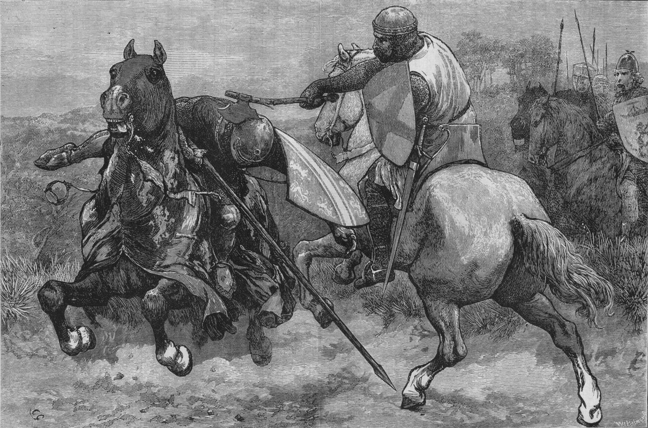Bohunin kuolema, 16. maaliskuuta 1322, vuonna 1880 tekijältä Unbekannt