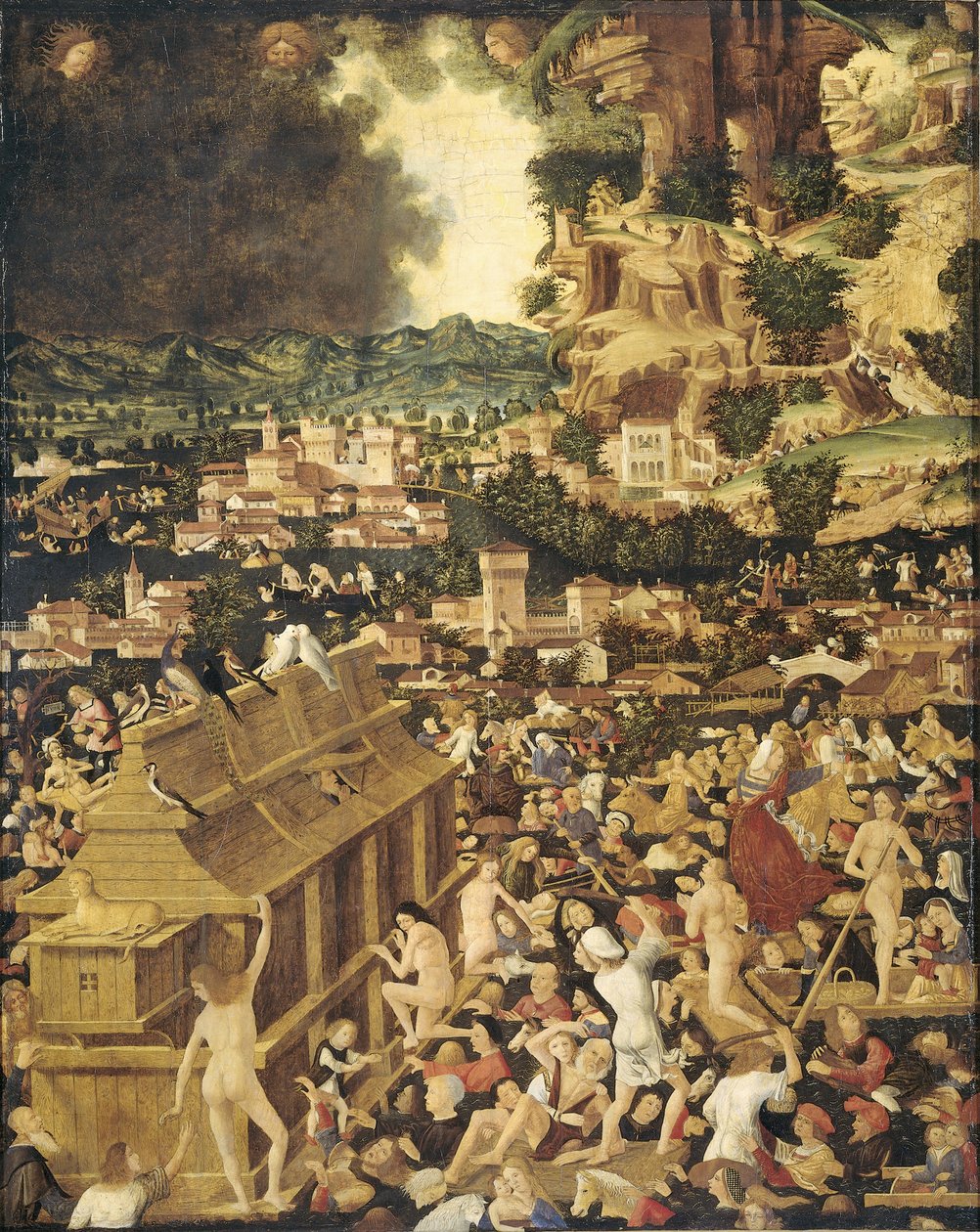 Vedenpaisumus, 1450-1499 tekijältä Unbekannt