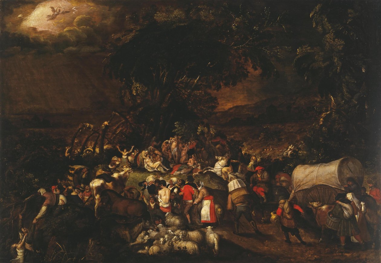 Vedenpaisumus, 1500-luku tekijältä Unbekannt
