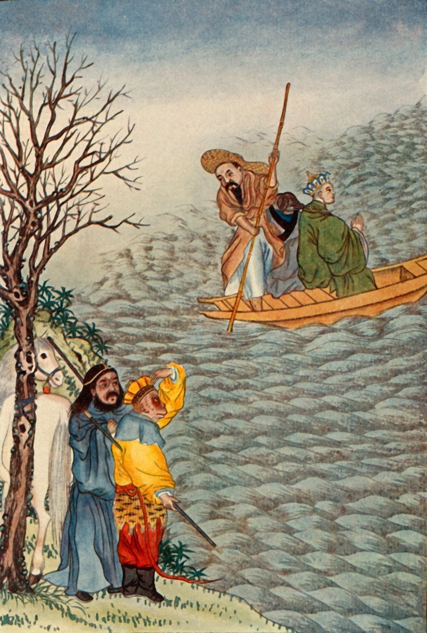 "The Demons of Blackwater River Carry Away the Master", 1922. tekijältä Unbekannt