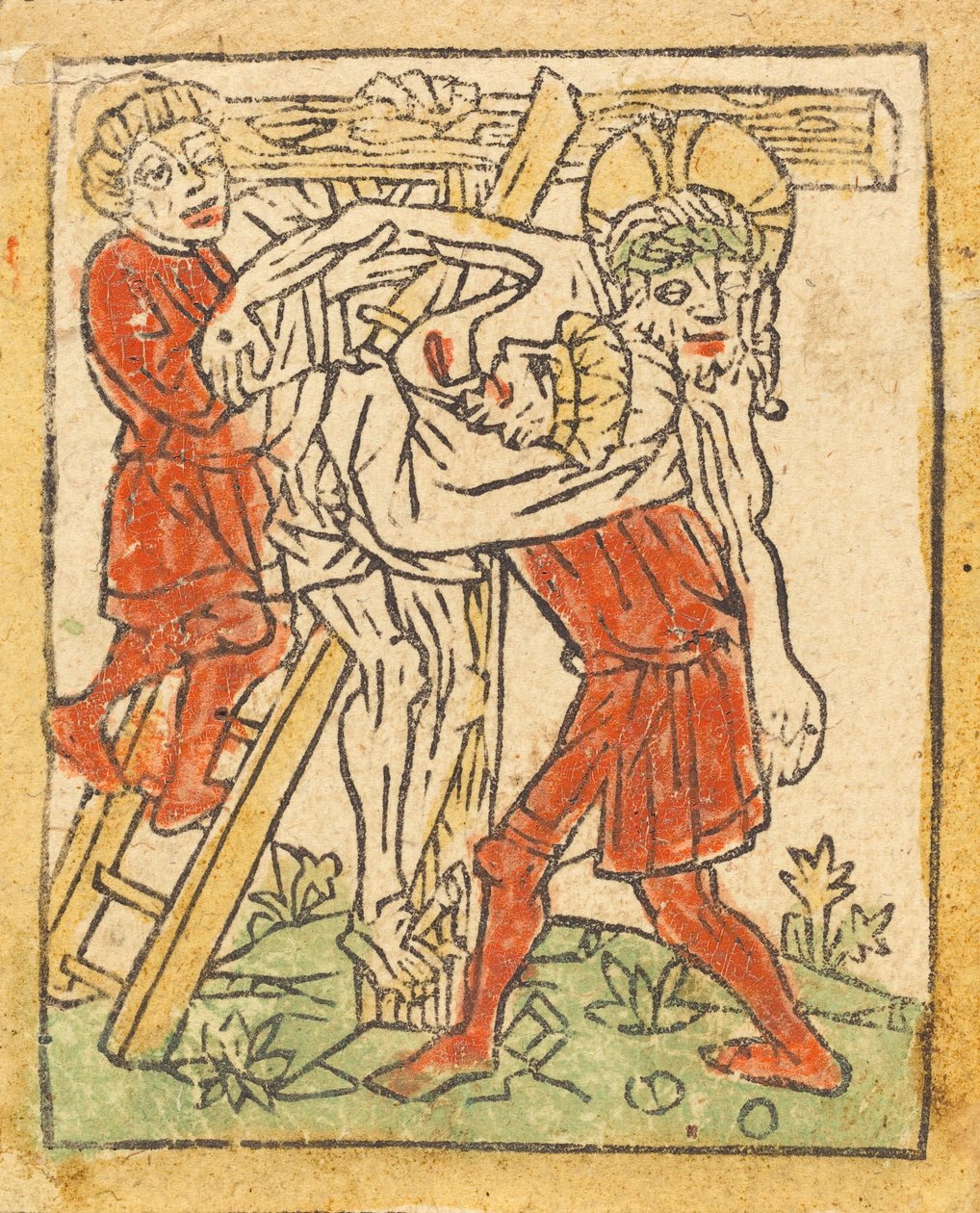 The Deposition, c. 1475. tekijältä Unbekannt