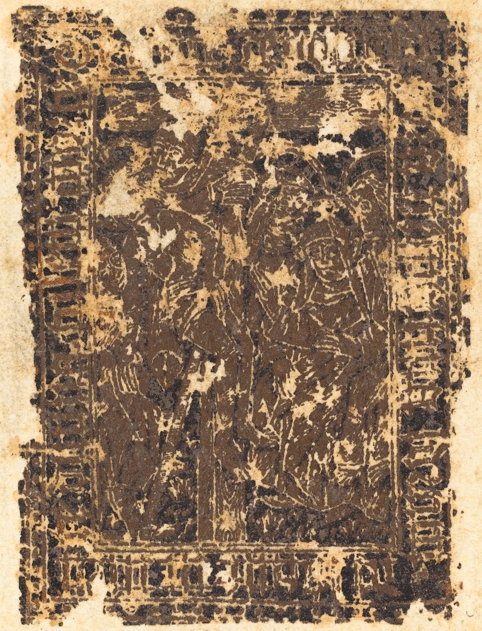 Laskeuma ristiltä, luultavasti 1480-luku. tekijältä Unbekannt