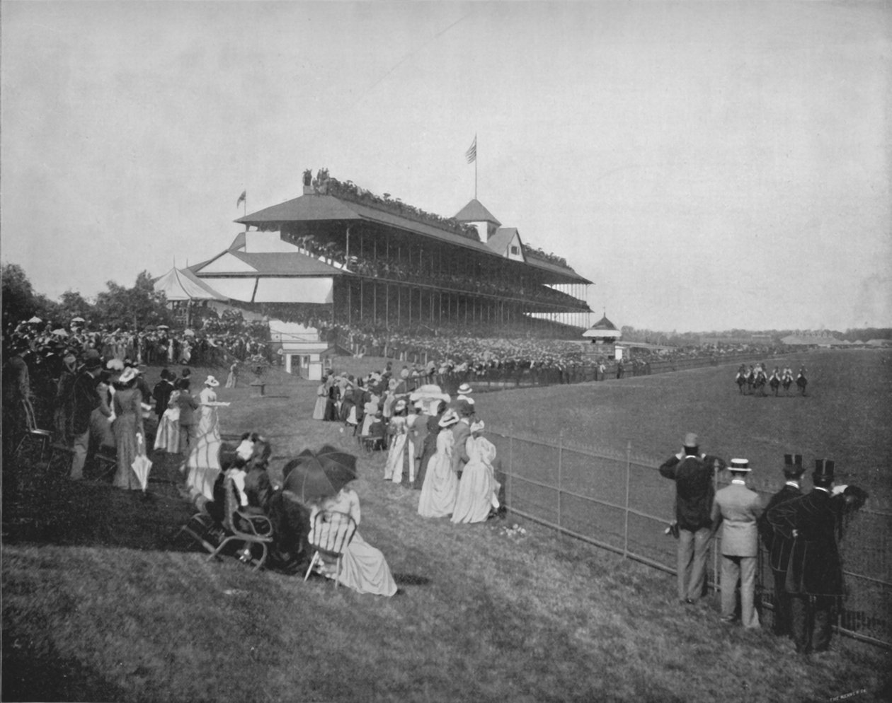 Derby Chicagossa, 1800-luku tekijältä Unbekannt