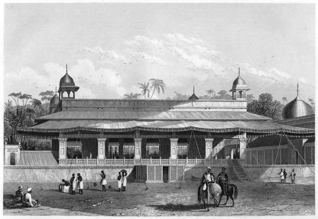 The Dewas Khan, Hall of Audience, Delhi, 1860 tekijältä Unbekannt