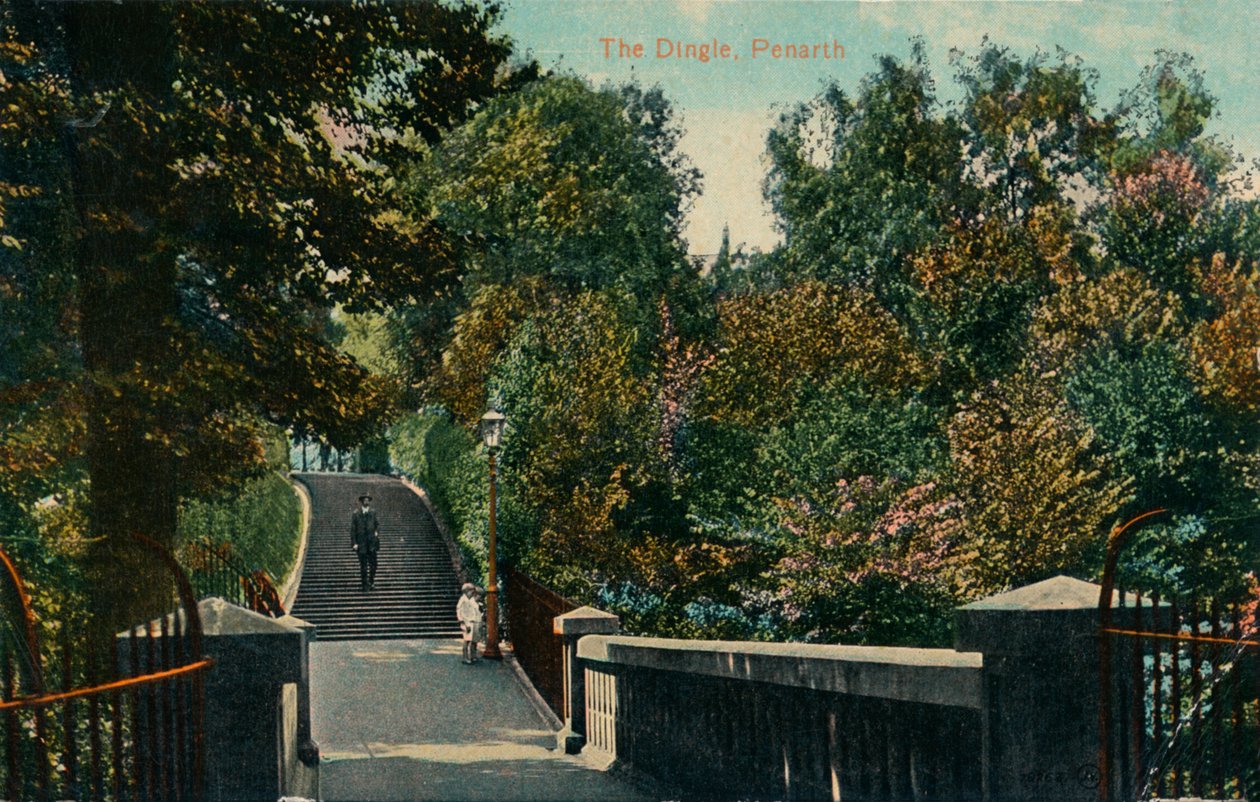 The Dingle, Penarth, Glamorgan, 1905 tekijältä Unbekannt
