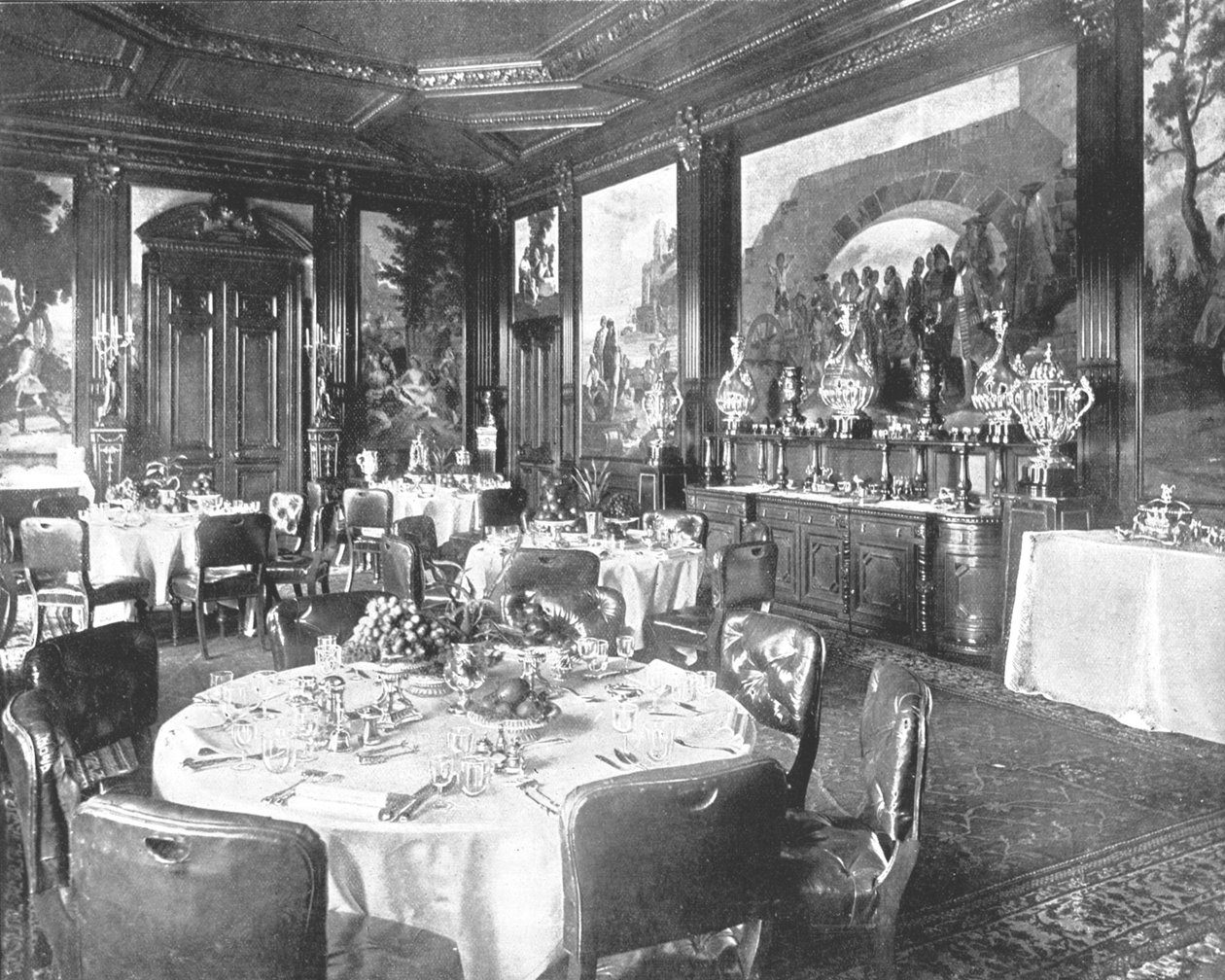 Ruokasali Sandringhamissa, Norfolkissa, 1894. tekijältä Unbekannt