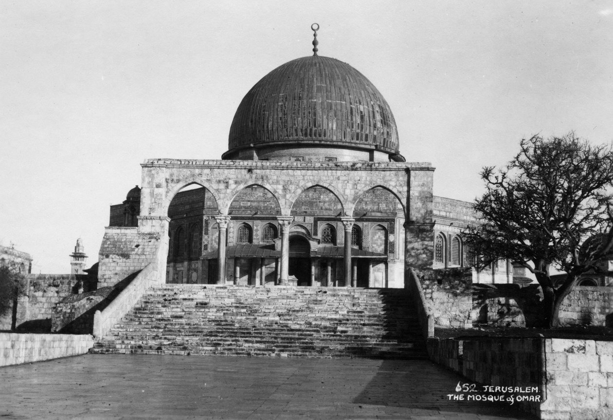 The Dome of the Rock, Jerusalem, 1920-c1930-luku tekijältä Unbekannt