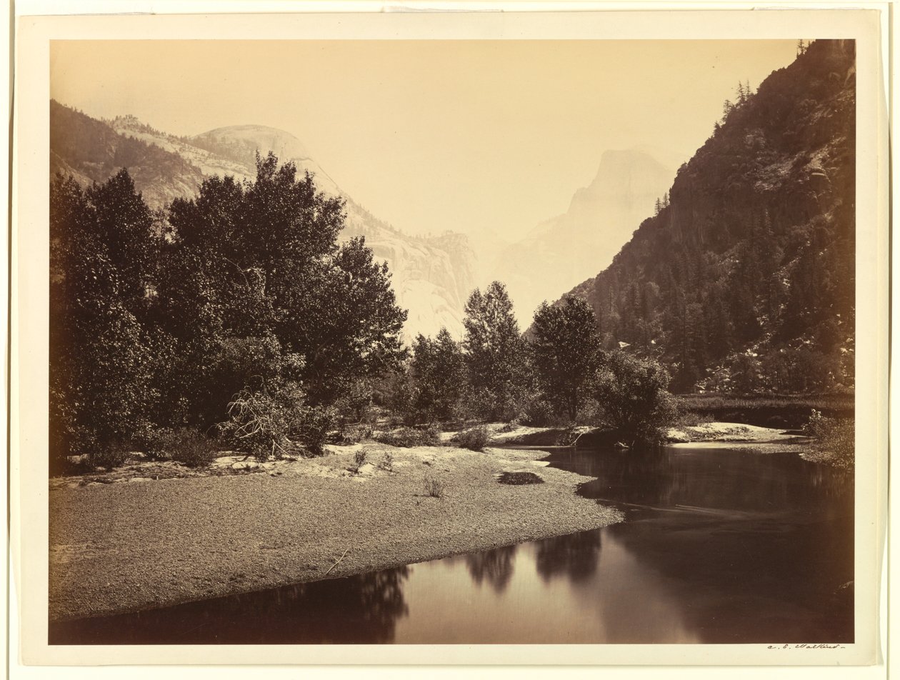 Kupolit laaksosta, Yosemite tekijältä Unbekannt