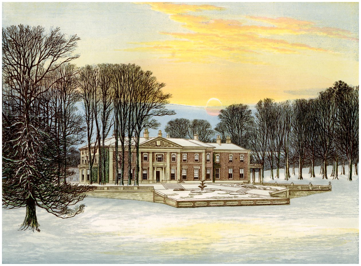 The Down House, Dorset, Baronet Smith-Marriottin koti, vuodelta 1880 tekijältä Unbekannt