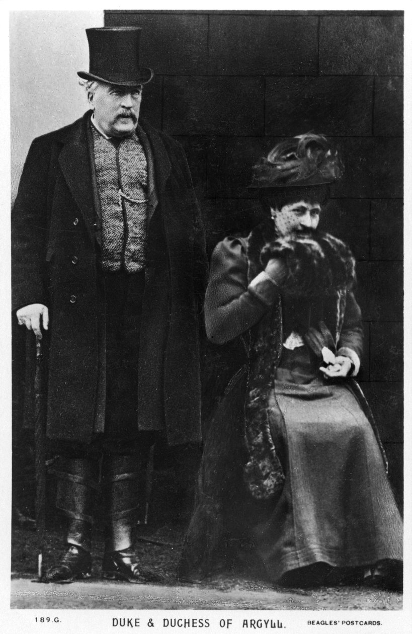 Argyllin herttua ja herttuatar, 1800-luvun loppu tai 1900-luvun alku tekijältä Unbekannt