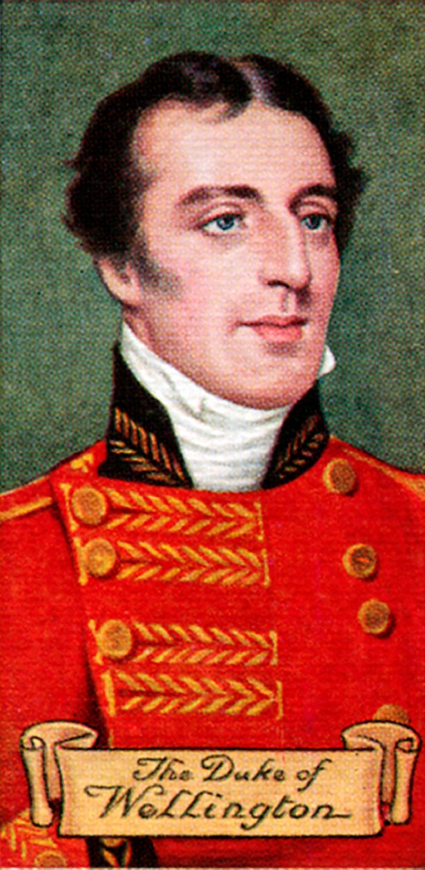 The Duke of Wellington, otettu savukekorttisarjasta, 1935 tekijältä Unbekannt