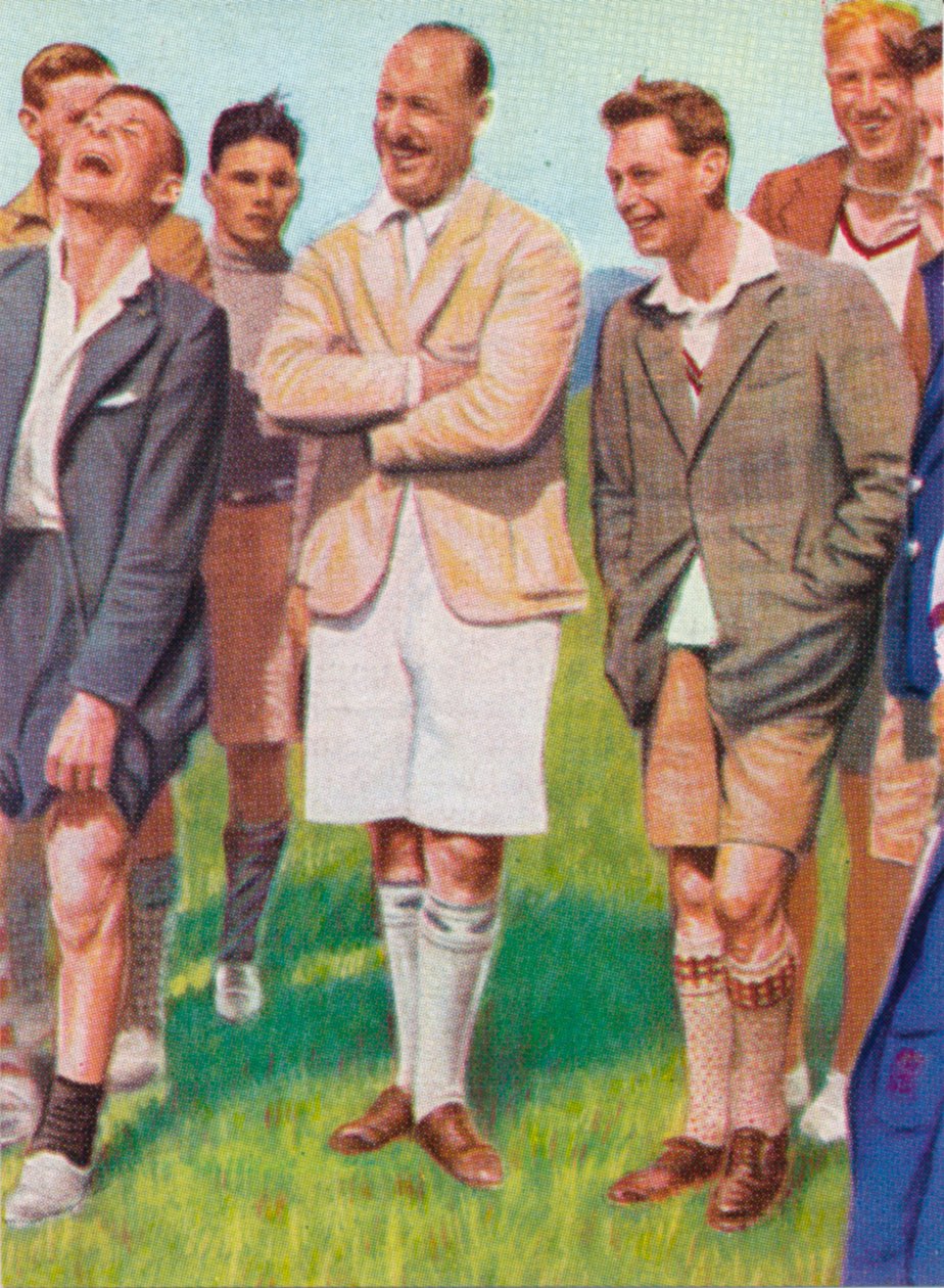 The Duke of York myöhemmin George VI The Duke of Yorksin poikaleirillä, 1932. 1936 tekijältä Unbekannt