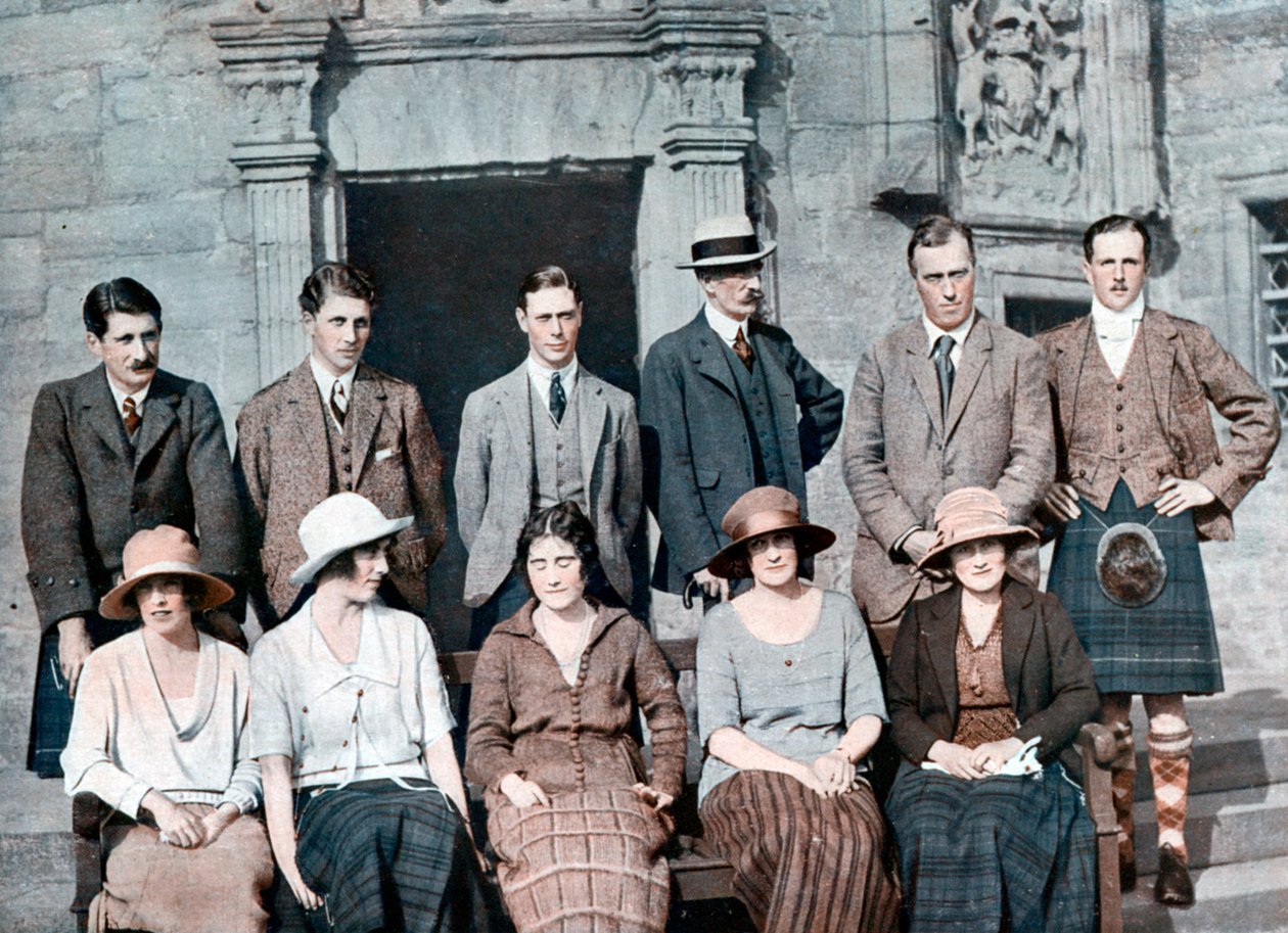 Yorkin herttua ja Earl of Strathmoren ammuntajuhlat, Glamis Castle, 1921, 1923 tekijältä Unbekannt