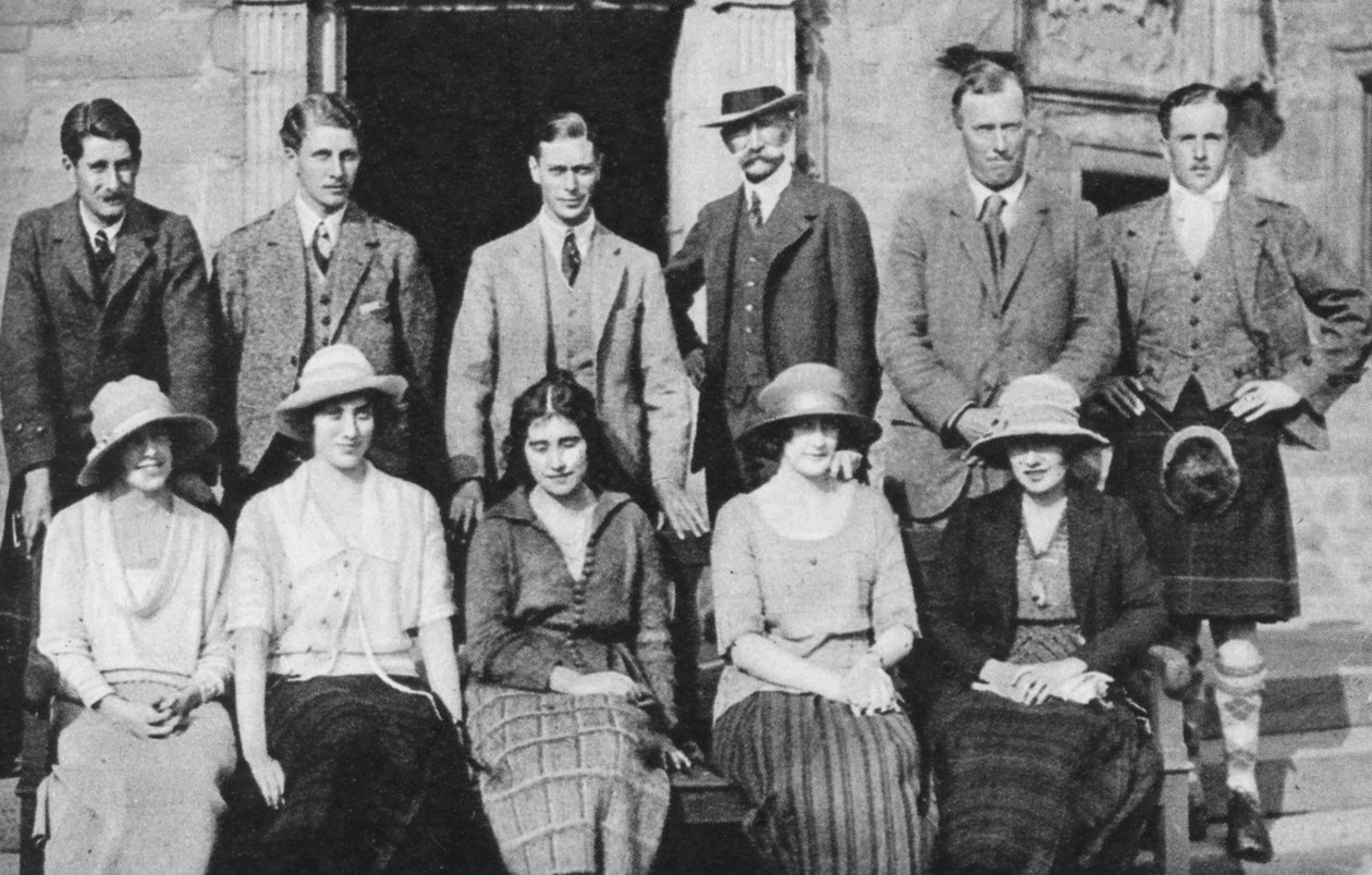 Yorkin herttua ja Earl of Strathmores -ampumajuhlat, Skotlanti, 1921 tekijältä Unbekannt