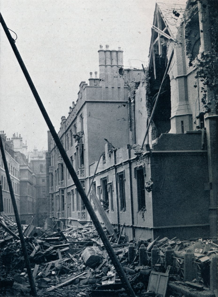 Keskitemppelisalin itäpää, 1941. tekijältä Unbekannt