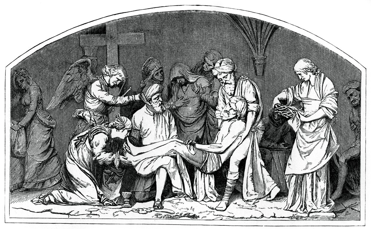 Pääsiäishauta, 1554-1564, 1870 tekijältä Unbekannt