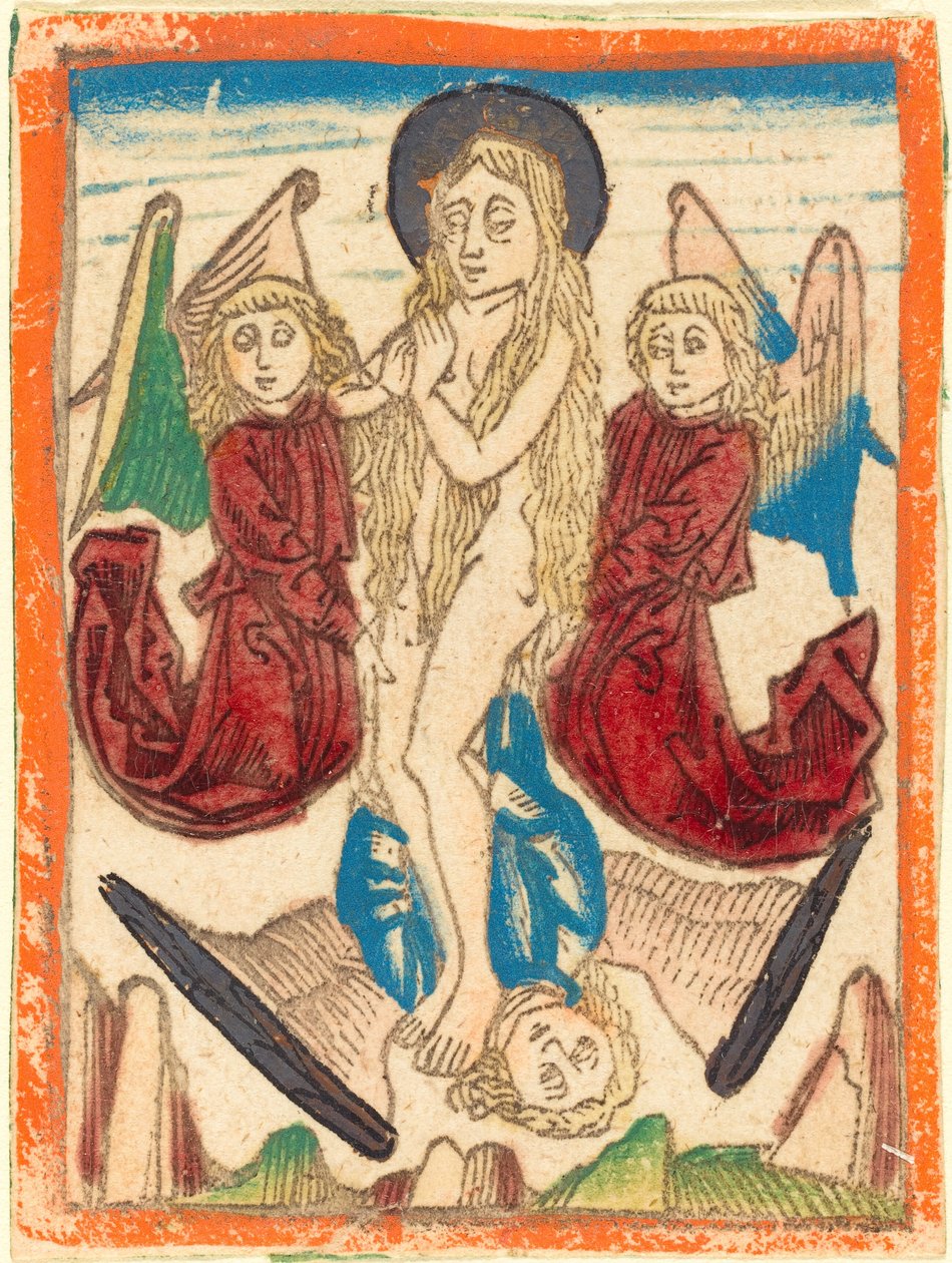 Maria Magdalenan ekstaasi, n. 1480. tekijältä Unbekannt