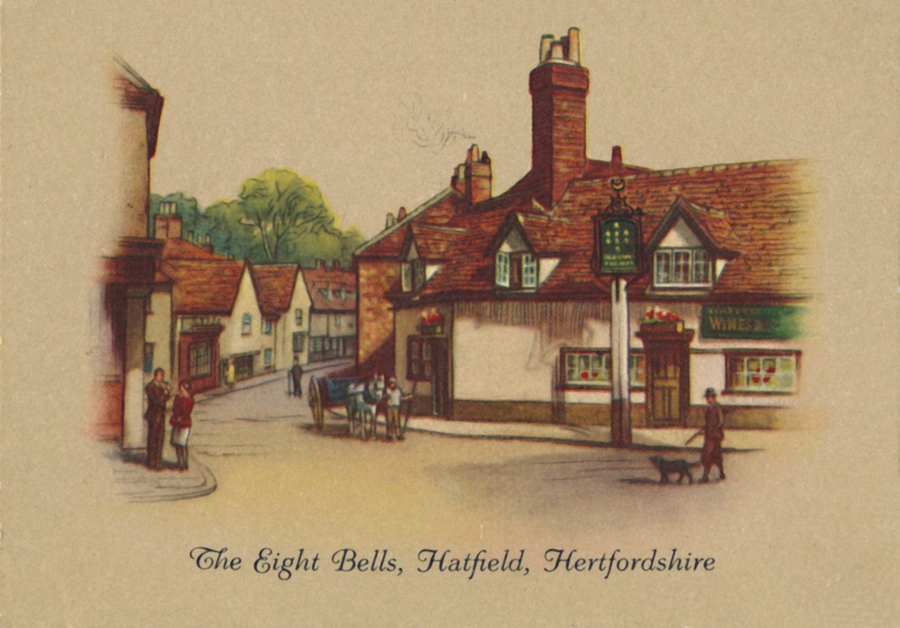 The Eight Bells, Hatfield, Hertfordshire, 1939 tekijältä Unbekannt