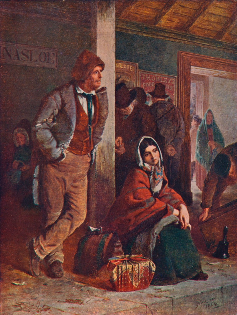 Maahanmuuttajat, 1864 1906 tekijältä Unbekannt