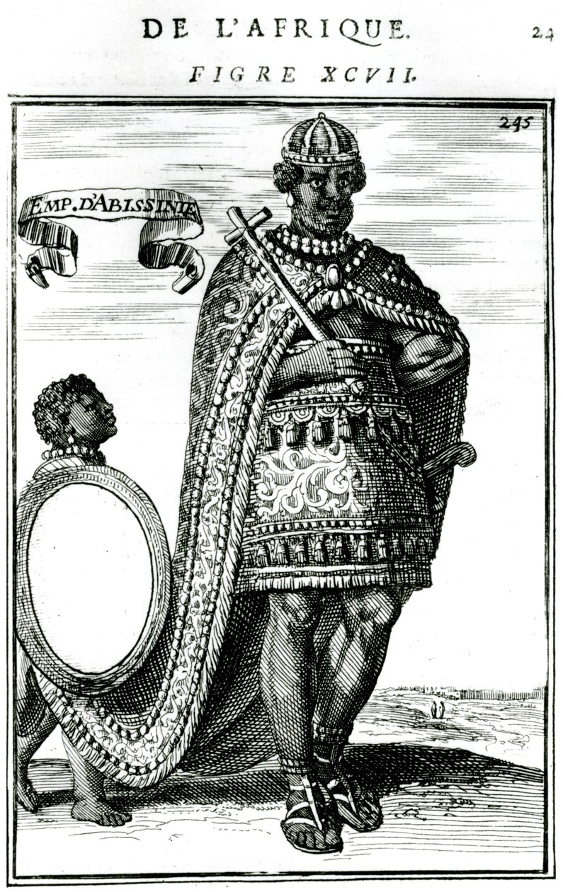 Abessinian keisari, 1600-luku tekijältä Unbekannt
