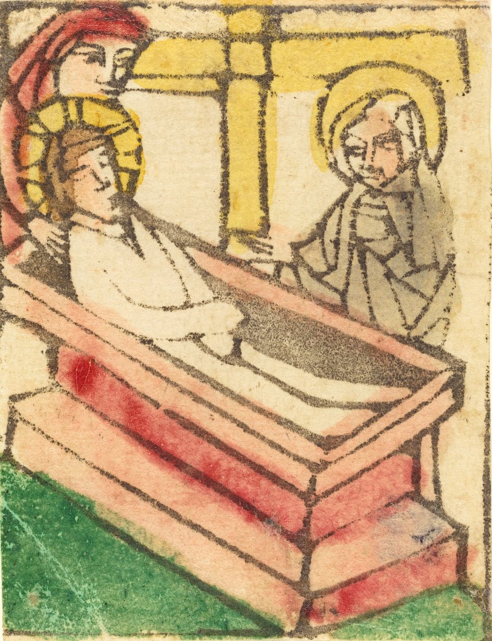 Hautaus, 14251450. tekijältä Unbekannt