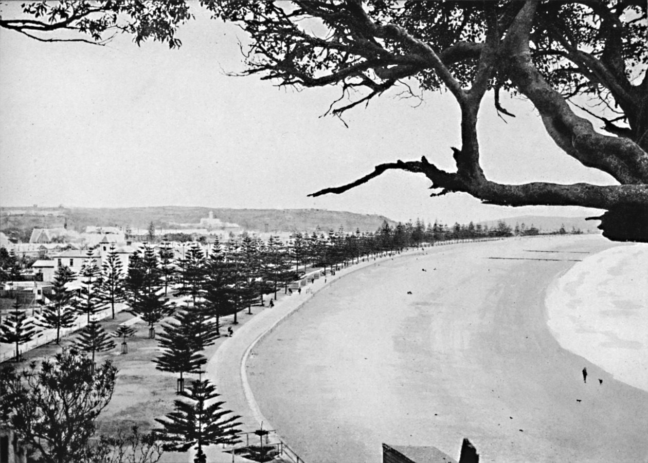 Esplanade, Manly Beach, c1900. tekijältä Unbekannt