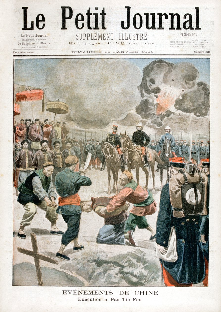 Pao-Tin-Foun teloitus, 1901 tekijältä Unbekannt