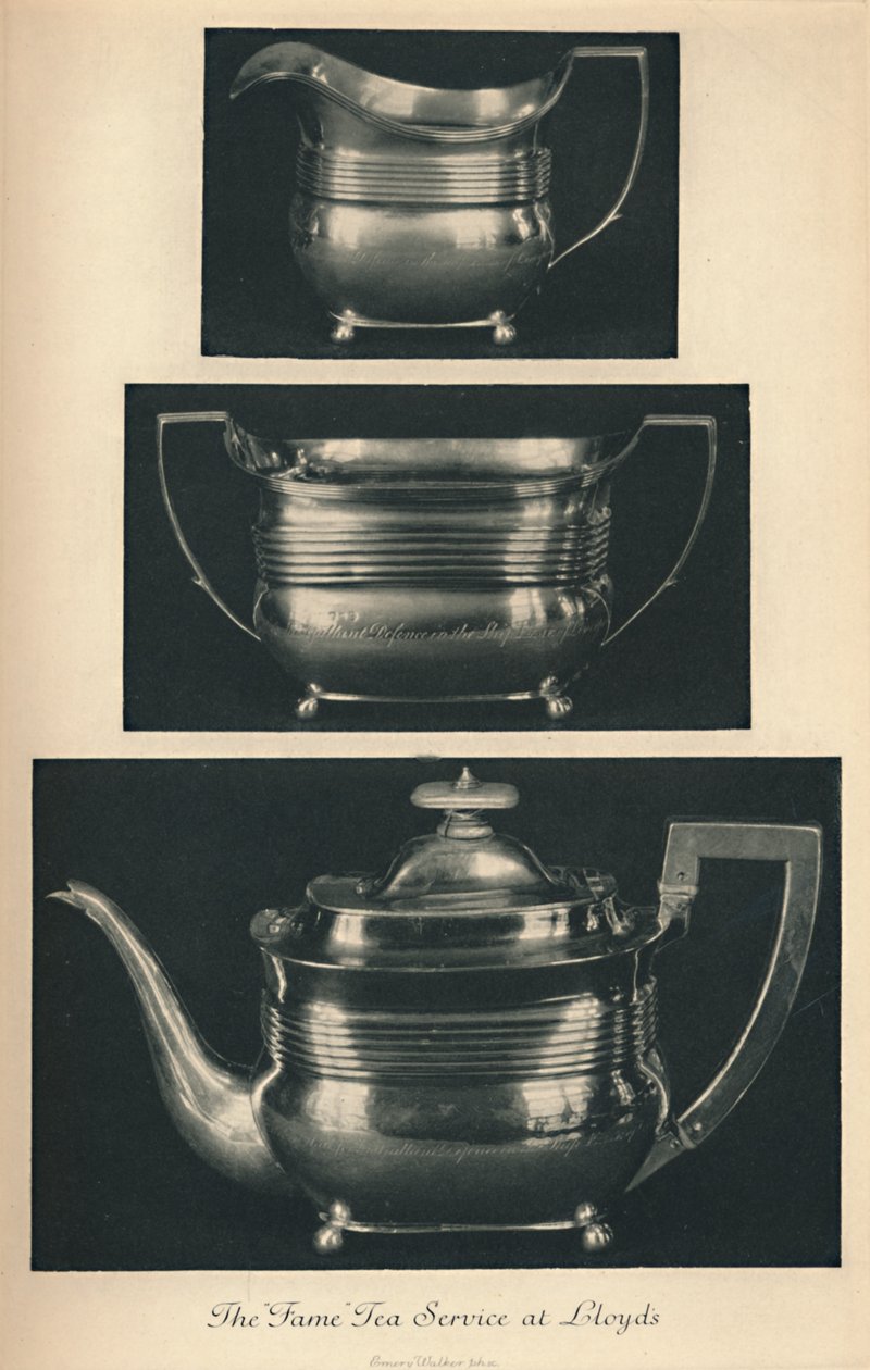 The Fame Tea Service Lloydsissa, c1804, 1928 tekijältä Unbekannt
