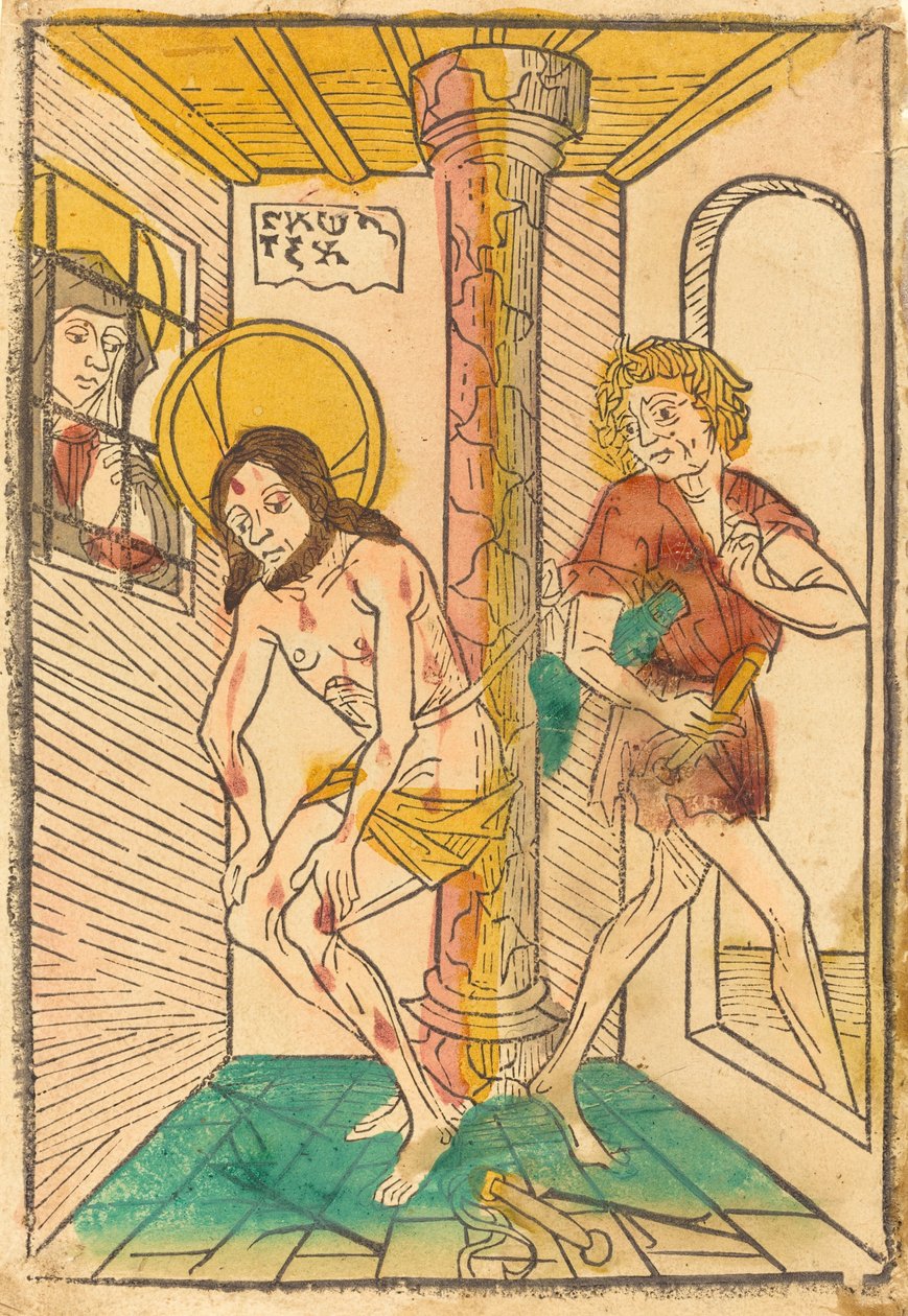 Liputus Marian läsnäollessa, 14651475. tekijältä Unbekannt