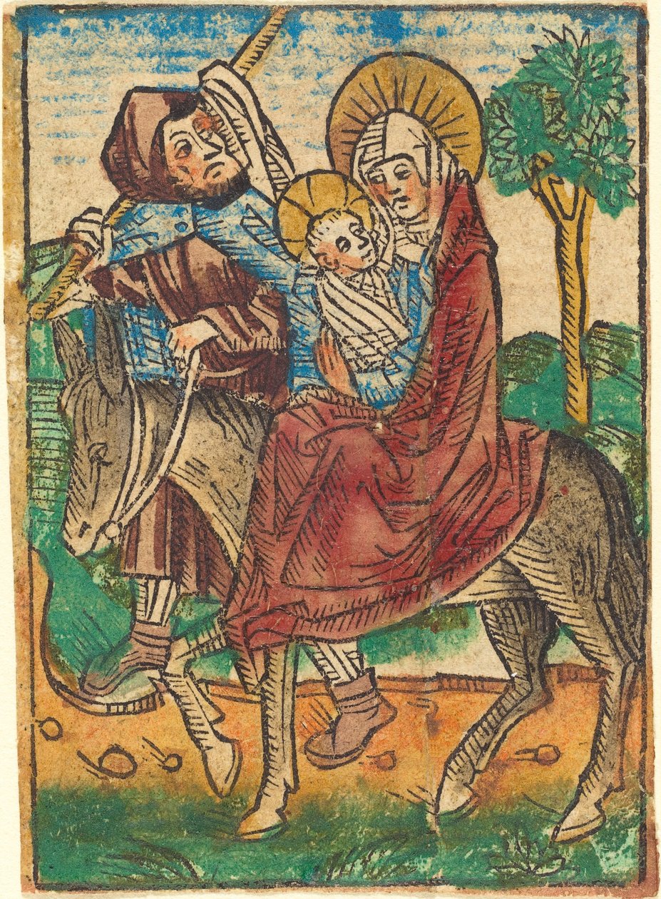 Lento Egyptiin, n. 1490. tekijältä Unbekannt