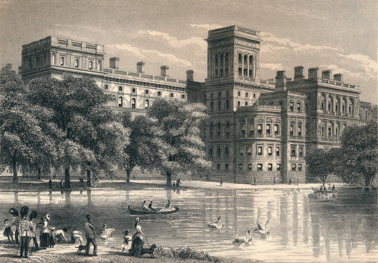 Ulkoministeriö, Westminster, Lontoo, c1850 1878 tekijältä Unbekannt