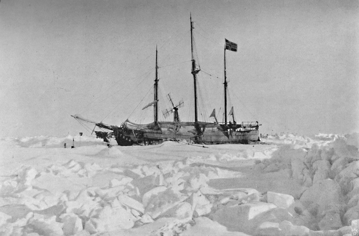 Kehys jäässä. 1895, 1897 tekijältä Unbekannt