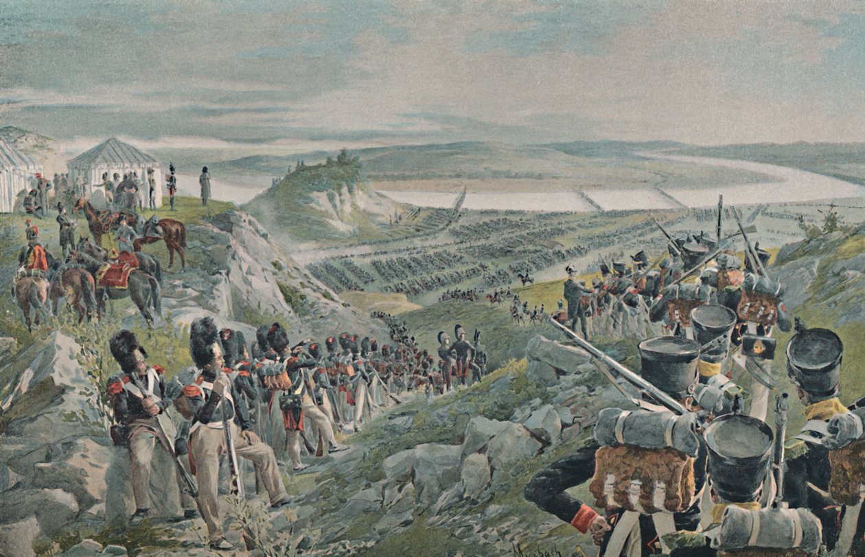 Ranskan armeija ylitti Niemenin, 1812, 1896 tekijältä Unbekannt